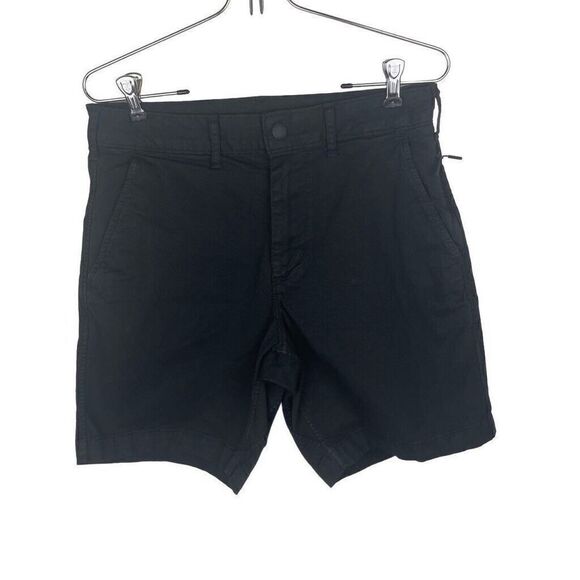 American Eagle Men's Tech Twill Black Chino Shorts Size 29 7.5" Inseam 2021 - Picture 1 of 9